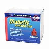 GNC Diabetic Nutrition Plan, Circulation, 30 Vitapaks