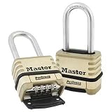 Master Lock No. 1175LHSS Resettable Pro Series Combination Padlock, 2-1/16" Shackle