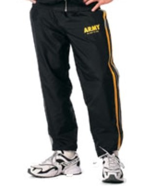 Black Army Warm-Up Suit