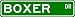 boxer19 - BOXER Street Sign Personalized Family Lastname Sign Gameroom
