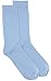 1 Pair of Antonio Ricci Solid Light BLUE Color Men's COTTON Dress SOCKS