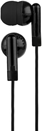 Earphones Earbud Headset Headphone with Mic for Apple iPhone 5 iphone 6 iPod 3.5 (Black NO MIC)