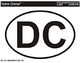 DISTRICT OF COLUMBIA Oval Bumper Sticker