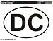 DISTRICT OF COLUMBIA Oval Bumper Sticker