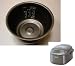 Kitchen & Housewares : OEM Original Zojirushi Replacement Nonstick Inner Cooking Pan for Zojirushi NP-HBC10 5-Cup Rice Cooker