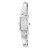AK Anne Klein Women's 106739SVSV Silver-Tone Dress Bangle Watch