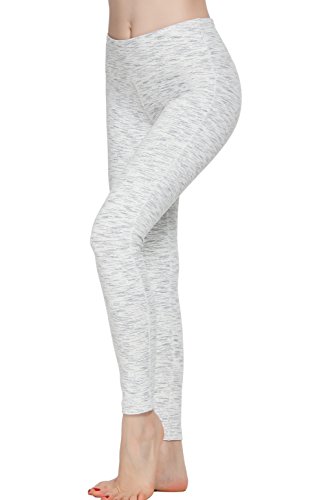 Women Power Flex Yoga Pants Workout Running Leggings - All Colors White S