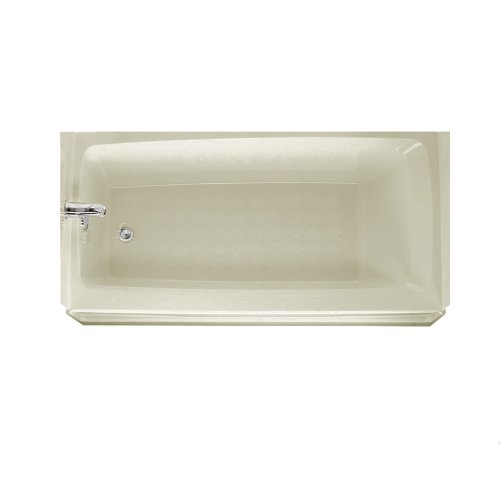 Swanstone BT-3060L-037 Veritek 60-Inch Tub With Apron and Left Hand Drain, Bone Finish