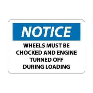 N364RB - Notice Wear Hard Hats 10" X 14" .050" Rigid Plastic