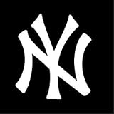 New York Yankees Full Size Helmet 3M Decal Sticker