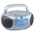Daewoo CD Radio Cassette Player Recording Portable AM FM Stereo LED Display 1.2W x 2RMS Ref TP463