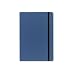TOPS Designer Notebook, Blue Cover, Ruled, 8.33 x 5.5 inches, Premium Ivory, 72 Sheets (GJ5042)