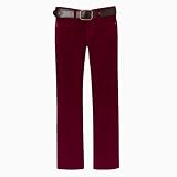 Girls' Xhilaration® 5-Pocket Corduroy Pants - Red
