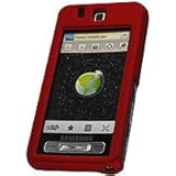 Cellet Samsung Behold T919 Red Rubberized Proguard