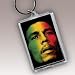 BOB MARLEY - Tri-Color Face - Keychain