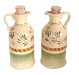 AMALFI GREEN OIL/VINEGAR SET - AMALFI GREEN OIL AND VINEGAR BOTTLE SET