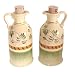 Kitchen & Housewares : AMALFI GREEN OIL/VINEGAR SET - AMALFI GREEN OIL AND VINEGAR BOTTLE SET