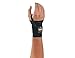 Ergodyne ProFlex 4000 Single Strap Wrist Support, Black -Small, Left Hand