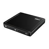 Lite-On USB 2.0 8x Slim External Optical Drive with MyDisk with Suite Software, eNAU708-112, Gloss black
