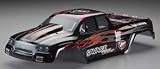 HPI 102219 SVG Flux HP GT-2 Painted Blk/Gry/Rd