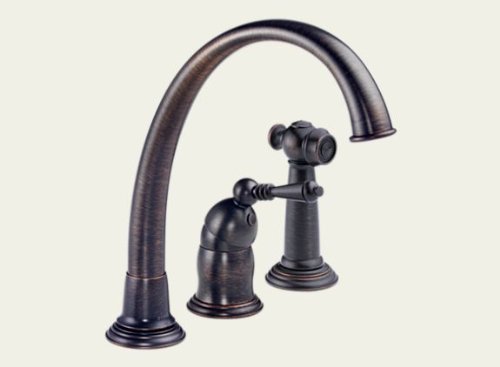 Brizo 61201RB136 Providence Single Handle Kitchen Faucet with Spray  Venetian Bronze
