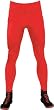 Mens Red Cotton Spandex Tights
