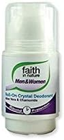 (10 PACK) - Faith Roll On Deodorant - Aloe Vera &amp; Camomile | 50ml | 10 PACK - SUPER SAVER - SAVE MONEY