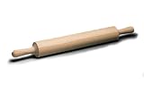World Cuisine Wood Rolling Pin, Wood Handles