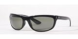 RAY BAN BALORAMA RB 4089 601 58 BLACK POLARIZED SUNGLASSES by Rayban
