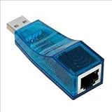 niceEshop(TM) Plugable USB 2.0 to Ethernet LAN RJ45 Network Adapter + CD +Free niceEshop Cable Tie