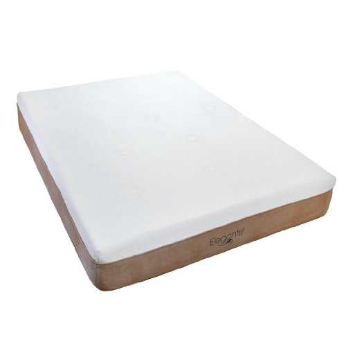 Ashley Roberts Sleep Systems 10-Inch Elegante Memory Foam Mattress, Queen