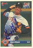 Greg Gohr, Detroit Tigers Autographed Card