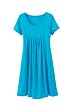 Pleated Empire Tunic Tee Dress