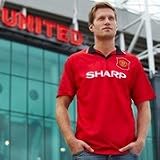picture of Score Draw Official Retro Manchester United 1996 FA Cup Final Men's Retro Football Shirt
