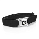 Volkswagen Logo Seatbelt Black Strap Belt