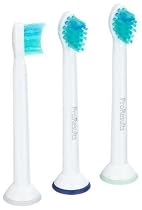 Philips HX6023/05 Sonicare Flexcare, Ersatzb&uuml;rstenkopf, 3er Pack, Kurzgr&ouml;sse (Mini)