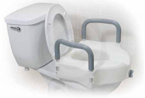 HealthPersonalCare: Locking Elevated Toilet Seat with Removable Arms   Free Shipping!
