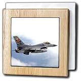 Review 3dRose LLC  / F-16 Jet Aircraft - 6 Inch Tile Napkin Holder