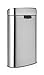 Brabantia Touch Bin, 10 Gal / 40L, Matte Steel Fingerprint Proof, 378683