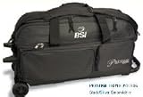 BSI 3 Ball Roller Bowling Bag Black/Silver