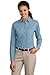 Port & Company Women's Long Sleeve Value Denim Shirt