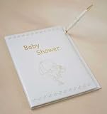 Baby Shower Guest Registry Book with Pen