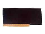 Scrap Lace Leather Black Cowhide 18" X 7+" Piece #L300