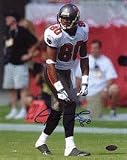 Michael Clayton Autographed Tampa Bay Buccaneers White Jersey 8 x 10 Photograph