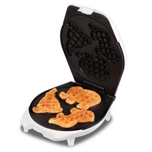Buy Smart Planet Circus Shape Waffle Maker Makes 3 Animal Shapes in Easy to Clean Non-stick Surface – Onsale @ Smart Planet Circus Non stick Surface