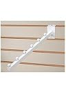 White 6-Ball Waterfall Square Tube Slatwall Accessories