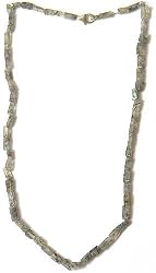 Iolite Necklace Gemstone Healing Beads Handmade Jewelry 17 inches (rolite001)