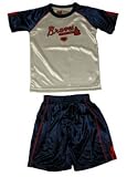 Atlanta Braves Embroidered Short Set