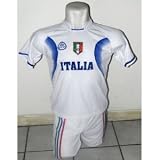 KIDS ITALY ITALIA SOCCER SET SIZE 4 (FOR AGES 2 & 3) JERSEY AND SHORTS (shorts may be white or blue sent at random) - both are pictured