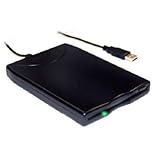 New BYTECC Slim Black USB External Floppy Disk Drive Ultra Slim Design No E ....